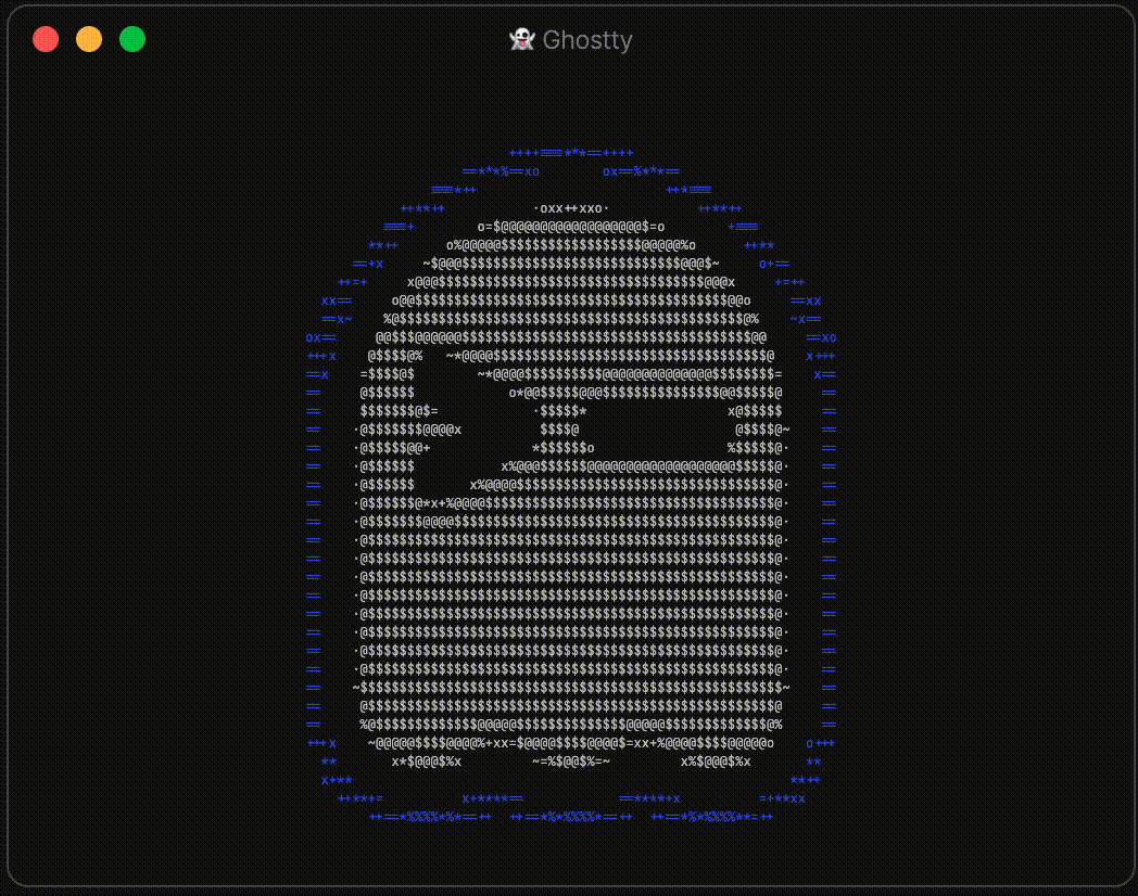 Ghostty terminal